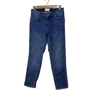 DU/ER Women Performance Denim Slim Straight 27 Preppy DUER Blue Classic READ